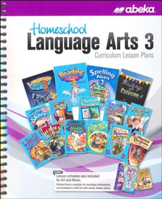 Abeka Homeschool Language Arts 3 Curriculum Lesson Plans