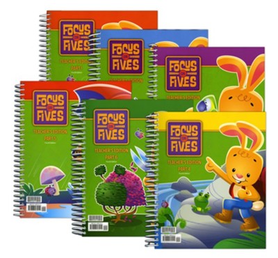 Focus on Fives K5 Teacher's Edition Set Parts 1-6 4th Ed.