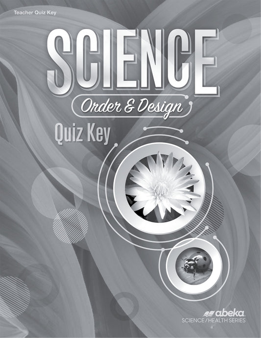 Science Order and Design Quiz Key