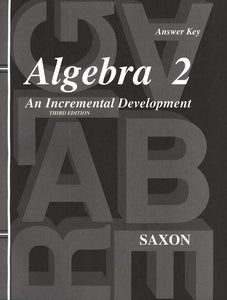 Algebra 2 Answer Key