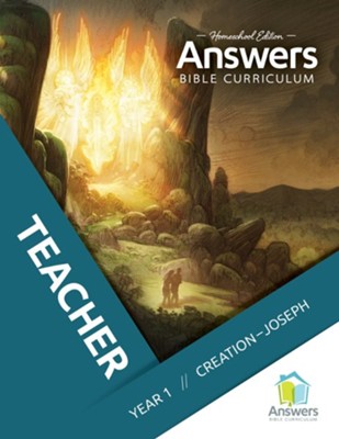 Answers Bible Curriculum Teacher Year 1