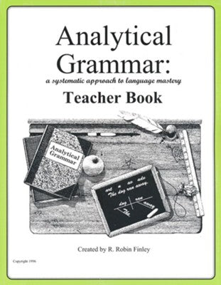 Analytical Grammar teacher book