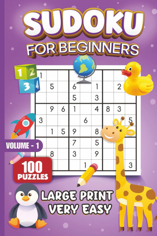 Sudoku for Beginners Volume 1