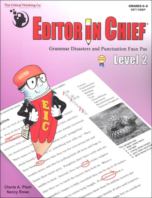 Editor in Chief Level 2