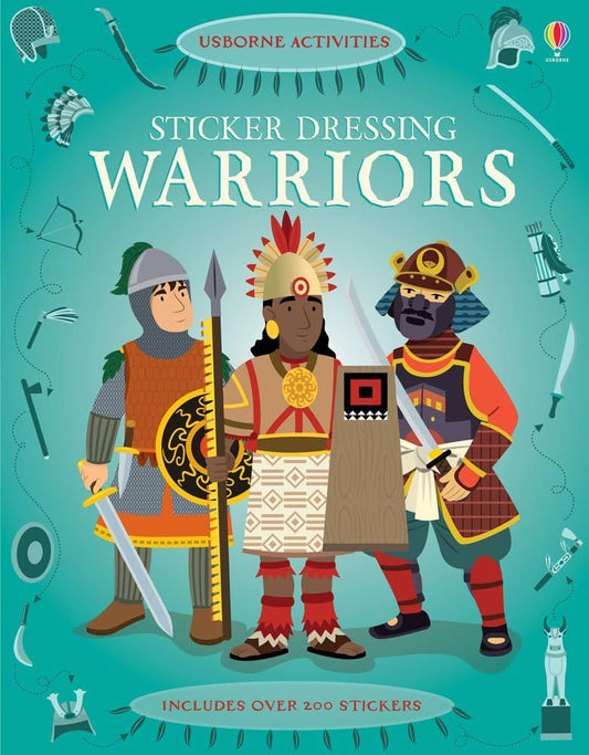 Usborne Sticker Dressing Warriors