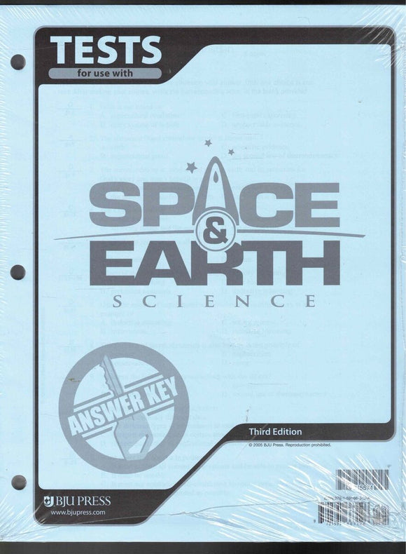 Space & Earth Science Tests Third Edition