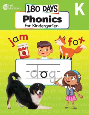 180 Days Phonics for Kindergarten