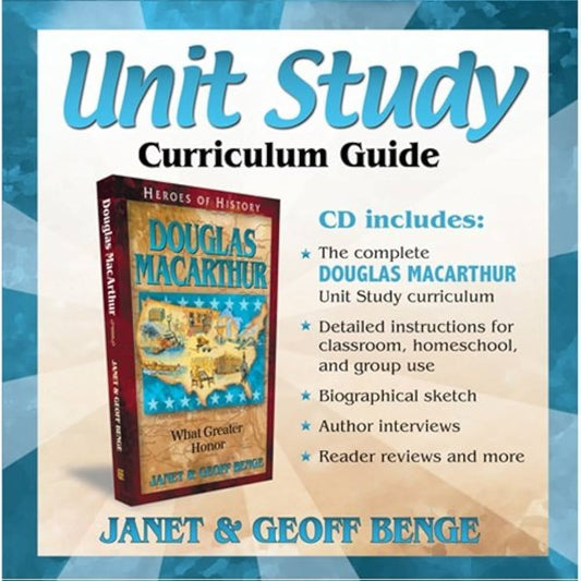 Douglas Macarthur Unit Study Curriculum Guide CD