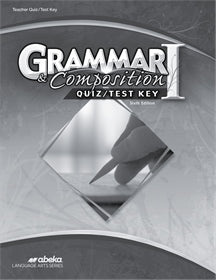 Grammar and Composition I Quiz/Test Key