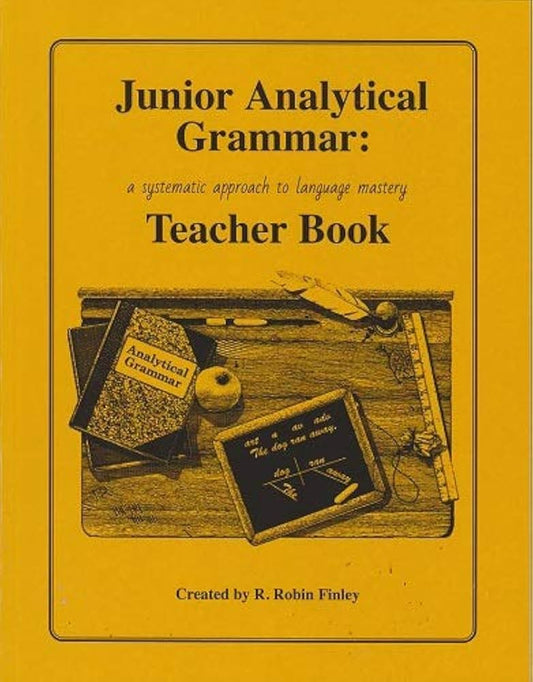 Junior Analytical Grammar Teacher Book