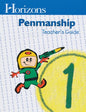 Horizons Penmanship 1 Teacher's Guide