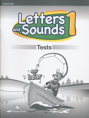 Abeka Letters and Sounds 1 Tests 5th Edition