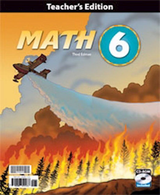 Math 6 Third Edition Teacher's Edition