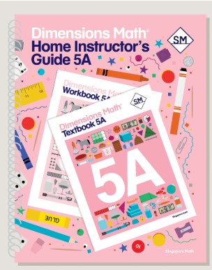 Dimension Math Home Instructor's Guide 5A