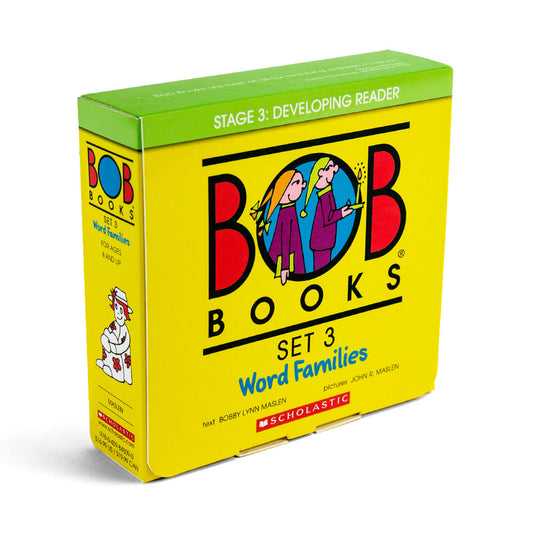 Stage 3: Developing Reading Bob Books Set 3 Word Families