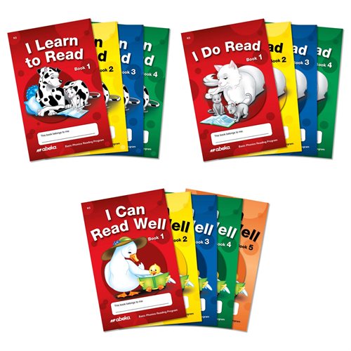 Abeka K5 Basic Phonics Reader Set