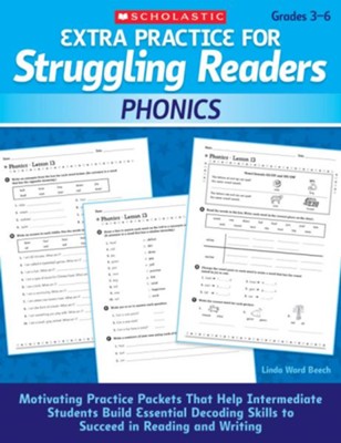 Extra Practice For Struggling Readers Grades 3-6