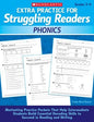 Extra Practice For Struggling Readers Grades 3-6