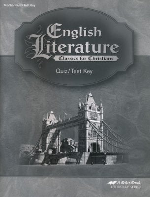 English Literature Quiz/Test Key 4th Ed.