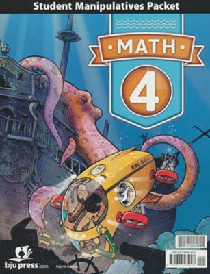 BJU Math 4 Student Manipulatives Packet