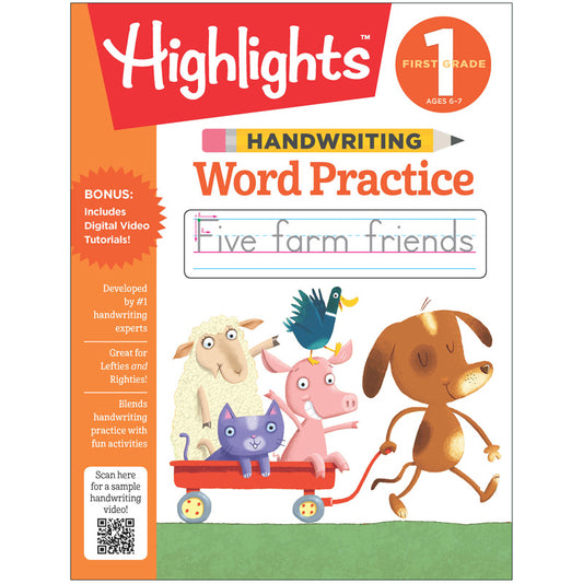 Highlights Handwriting Word Practice 1st Grade
