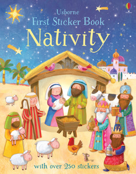 Usborne First Sticker Book Nativity