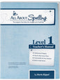 All About Spelling Level 1 Teacher's Manual