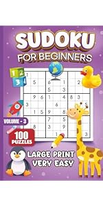 Sudoku for Beginners Volume 3