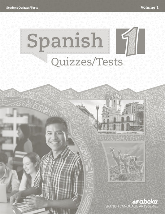 Spanish 1 Quizzes/Tests Volume 1
