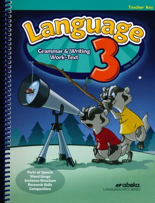 Language 3 Grammar & Writing Work-Text Teacher Key 5th Edition