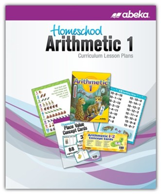 homeschool arithmetric 1 lesson plans