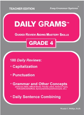Daily Grams Grade 4 Teacher Edition