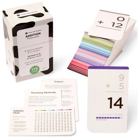 Think Tank Scholar Addition Flashcards