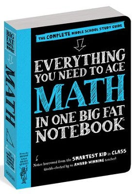 everything you need to ace math in one bug fat notebook