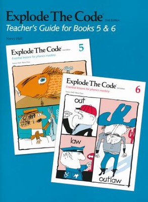 Explode the Code books 5 and 6 teachers guide