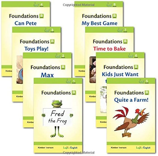 Logic of English Foundations B Reader Set 1-8