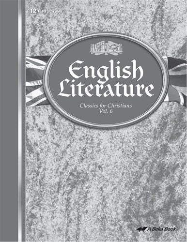 English Literature Quiz/Test Key