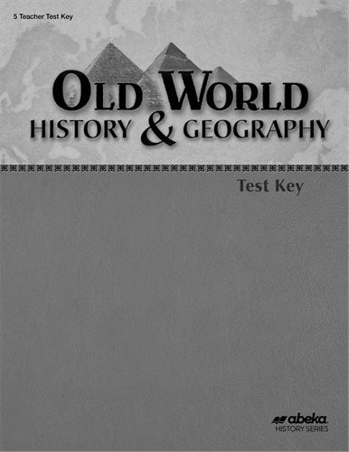 old world test key
