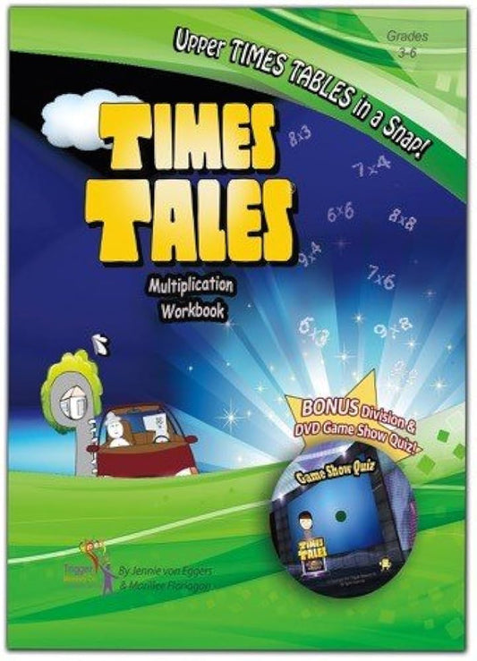 Times Tales Multiplication Workbook Grades 3-6