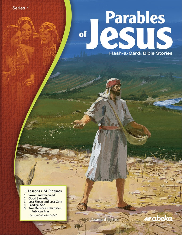 Example Parable Story Parables of Jesus Flash-a-Card Bible Stories Series 1 – Homeschool ...