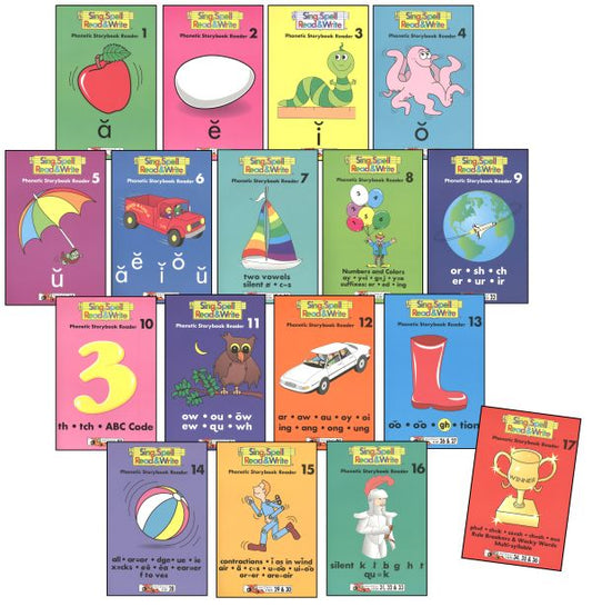 Phonetic Storybook Readers Set 1-17