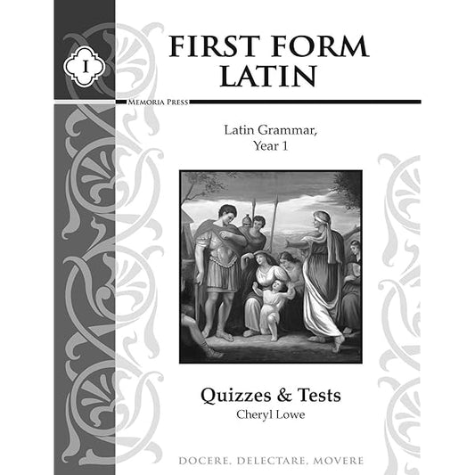 First Form Latin Quizzes and Tests