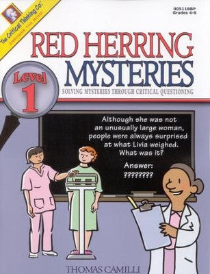 Red Herring Mysteries Level 1 Grades 4-6