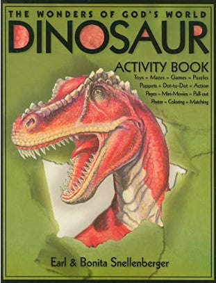 The Wonders of God's World Dinosaur Activity Book