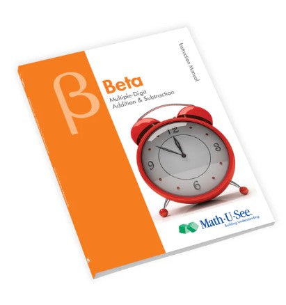Math U See Beta Instruction Manual