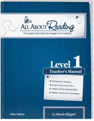All About Reading Level 1 Teacher's Manual Color Edition