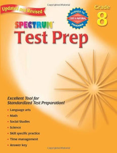 Spectrum Test Prep Grade 8
