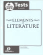 Elements of Literature Tests Answer Key, 2nd Ed.