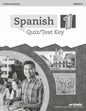Abeka Spanish 1 Quiz/Test Key Volume 2
