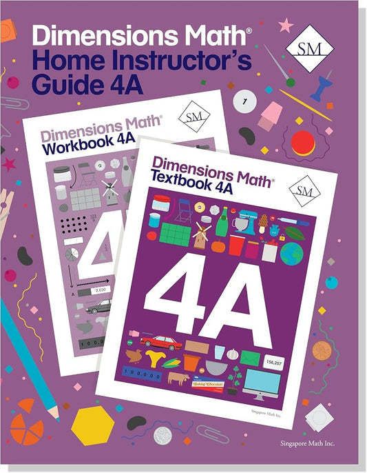 Dimensions Math Home Instructor's Guide 4A